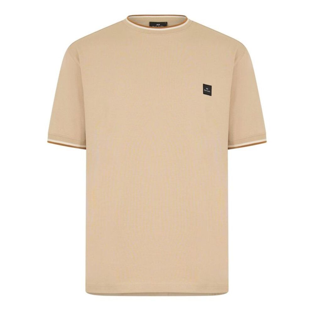 Paul Smith Mens Logo T-Shirt / Beige